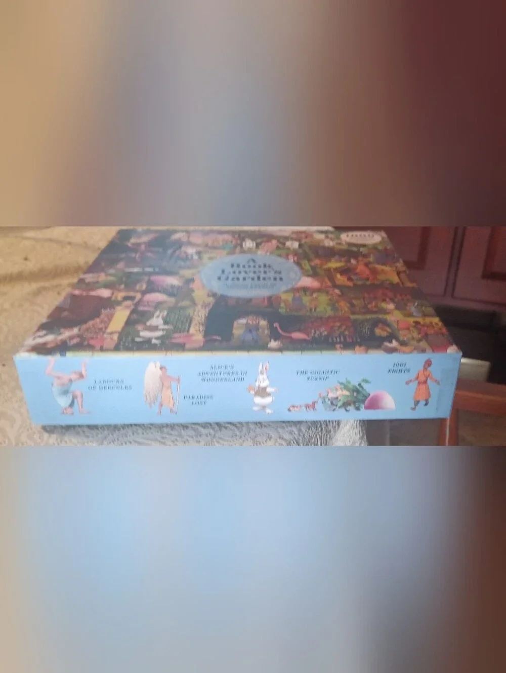 A Book Lover's Garden 1000-Piece Jigsaw Puzzle - Multicolor